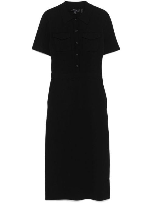 Black Midi dress