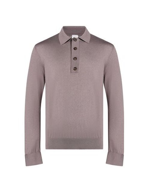 Platinum Man Sweater Lilac Size L Cotton, Cashmere