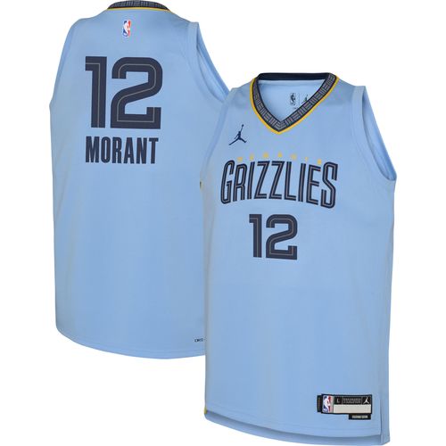 Youth Ja Morant Light Blue Memphis Grizzlies Swingman Jersey