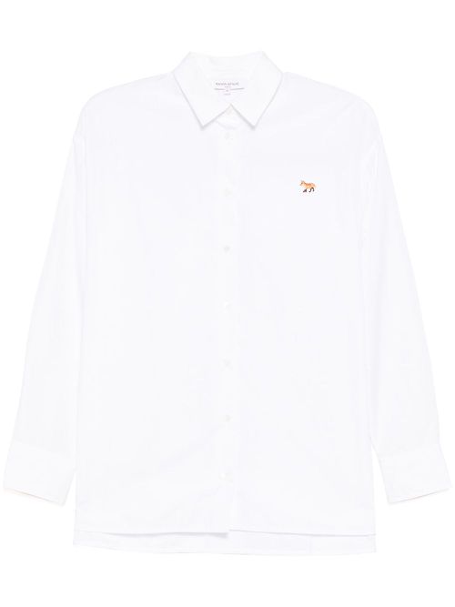 Baby Fox Patch Classic shirt - White