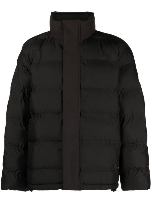 High-neck puffer jacket - Black