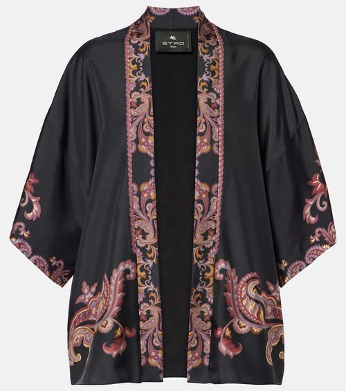 Paisley silk jacket