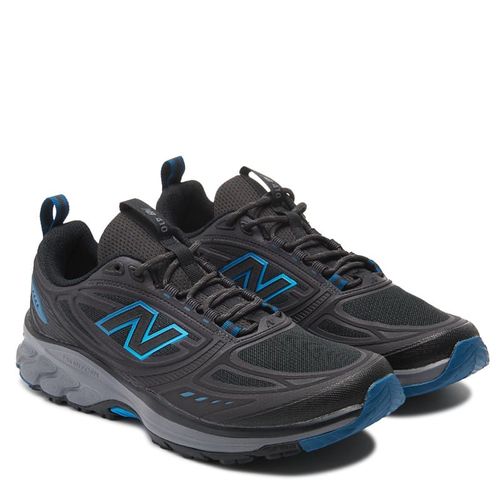 Men's Fresh Foam 410 V9 Trail Running Shoes (Black/Blue)