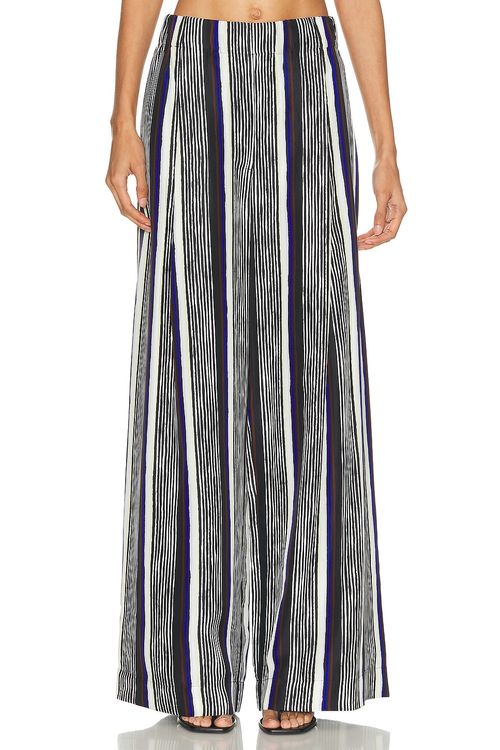 Proenza Schouler Amira Pant in Black Multi - Black. XS also in