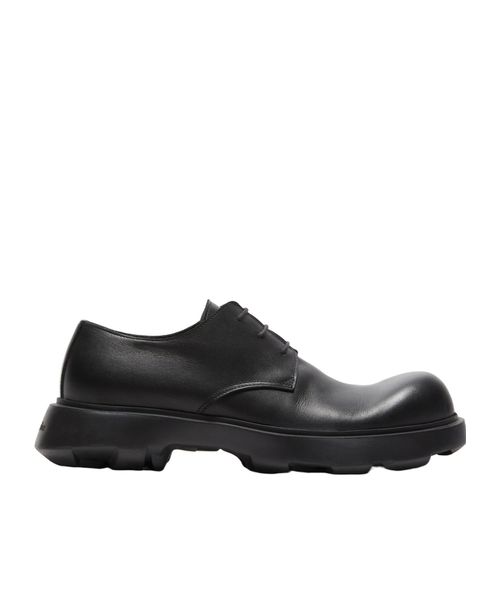 Leather derby shoes