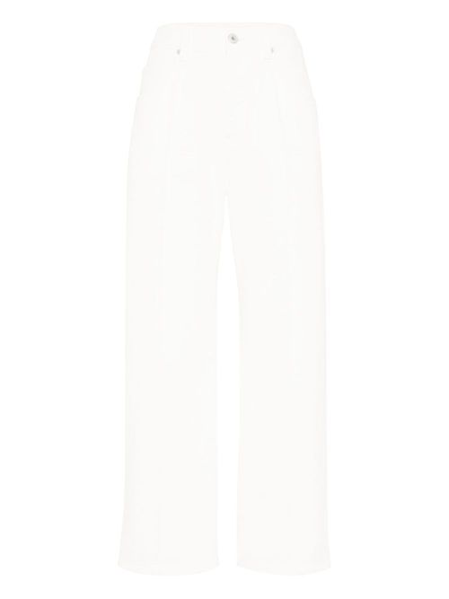 Brunello Cucinelli Contemporary Square trousers - White
