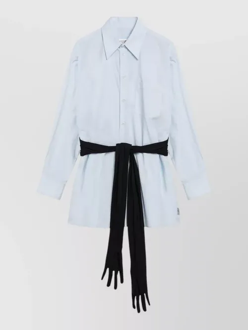 Maison Margiela - shirt double sleeves collared unique design