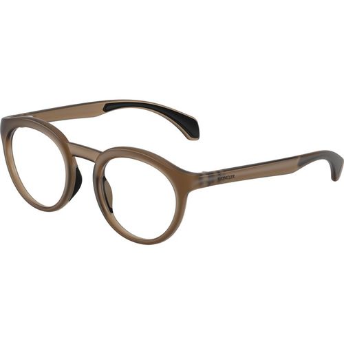 Moncler Uniseks Moncler ME3006U 5012 Optische monturen Geïnjecteerd Bruin Transparant Rotonde Normaa
