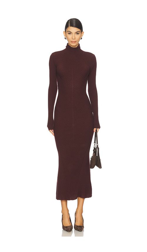 Favorite Daughter Be Your Girl Dress in Burgundy. - XS also in L