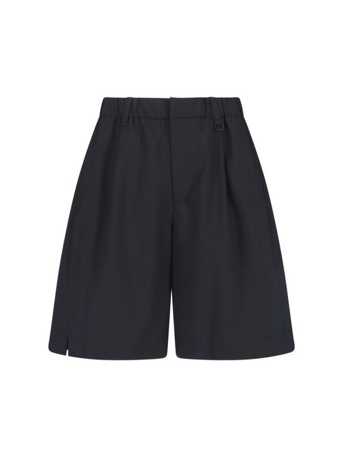 Trousers Black Polyester - Men