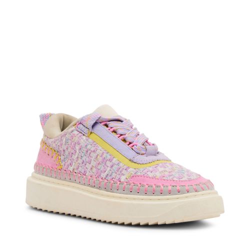 GIRLS SNEAKER - PINK/PURPLE PASTEL MULTI 2:- 2K