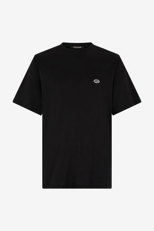 T-shirt With Logo Patch - Male T