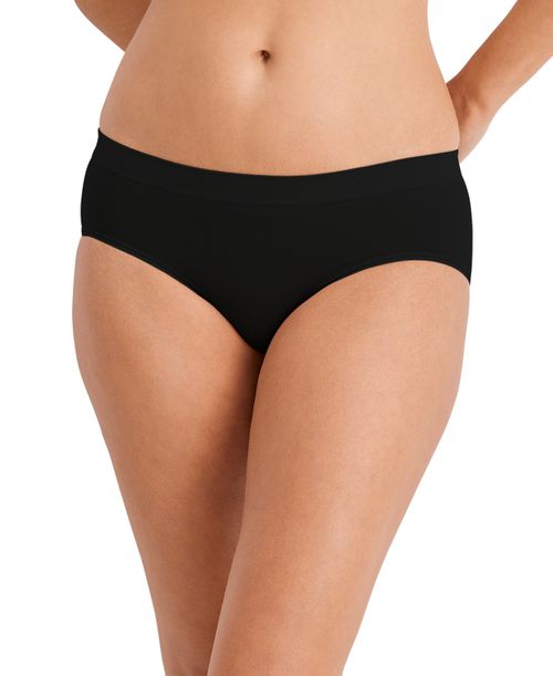 Women's Seamfree Hipster Underwear 3787 - Black