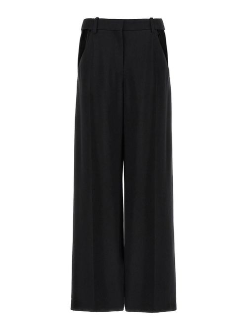 Cut-out trousers