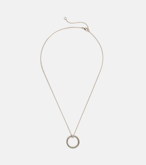 Prince 14kt gold necklace with diamonds