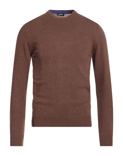 Man Sweater Brown Size L Wool, Viscose, Polyamide, Cashmere