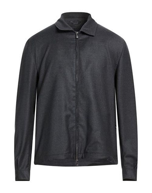 Man Jacket Charcoal Size 44 Virgin Wool, Elastane