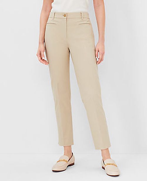 Ann Taylor The Tall Cotton Crop Pant