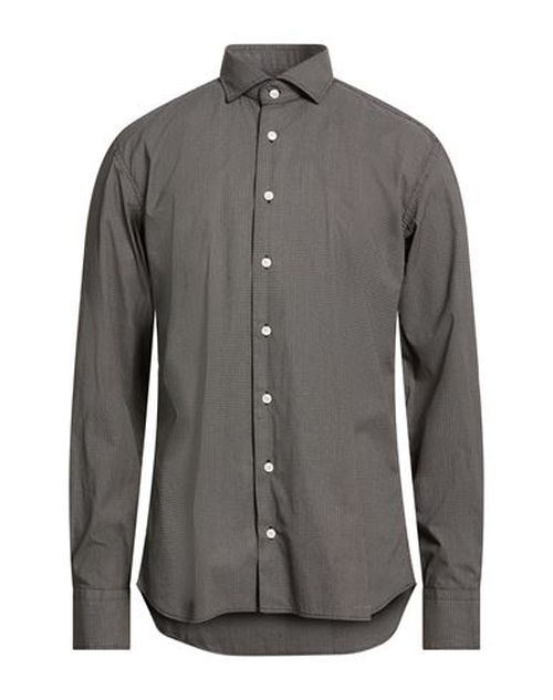 Man Shirt Black Size 15 ¾ Cotton