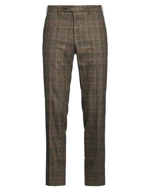 Man Pants Military green Size 35 Wool, Polyester, Viscose, Polyamide, Elastane
