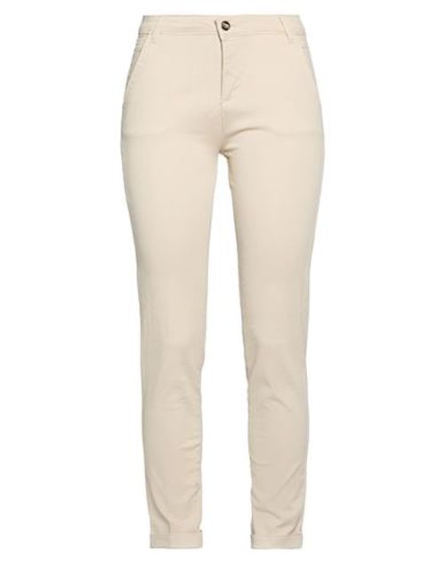 Collection Woman Pants Sand Size 26 Cotton, Elastane