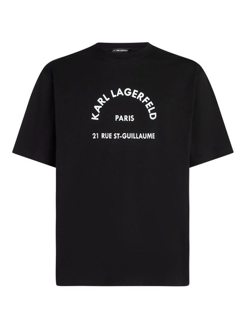 Karl Lagerfeld Rue St-Guillaume t-shirt - Black