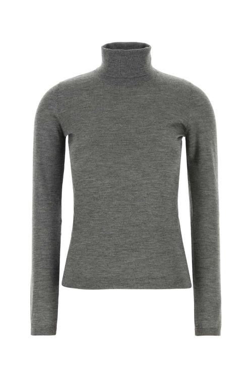 Turtleneck Sweater — Gray