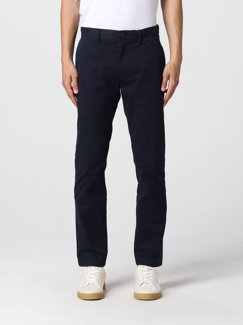 Trousers Men colour Blue