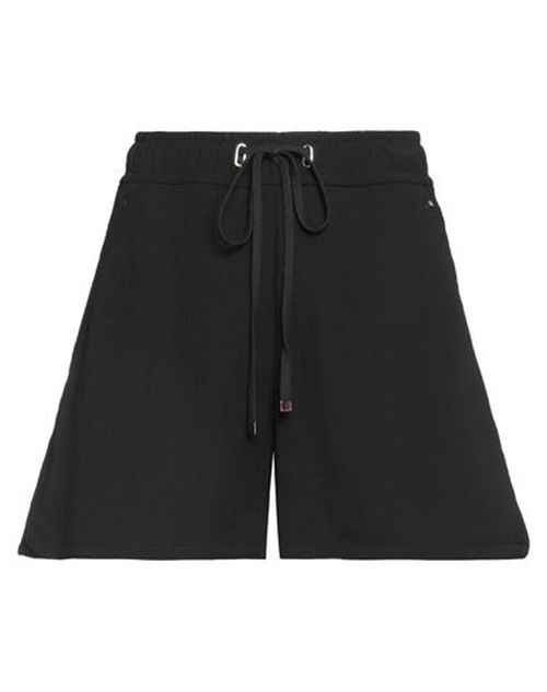 Low Classic Woman Shorts & Bermuda Shorts Black Size L Polyester