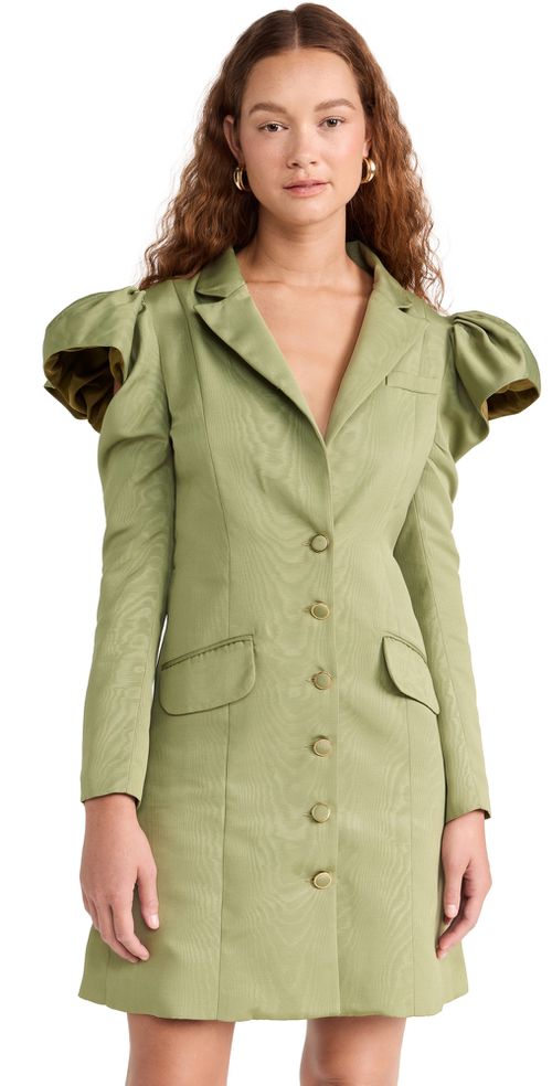 Albert Tux Dress Sage