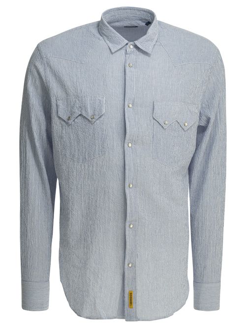 Bd Baggies "Rodeo Seersucker" Casual Shirt