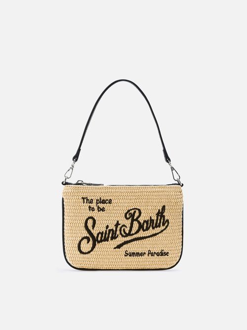 Mini Parisienne Pouch With Black Details Removable Shoulder Strap Brown Pochette - Unisex