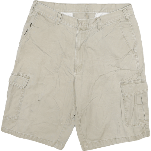 DICKIES Mens Shorts Beige Cargo XL W34 Practical Cotton Blend Workwear
