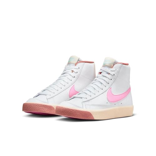 Youth Blazer Mid ' GS DZ2900- Sneakers White Pink Lifestyle Shoes HTAT1
