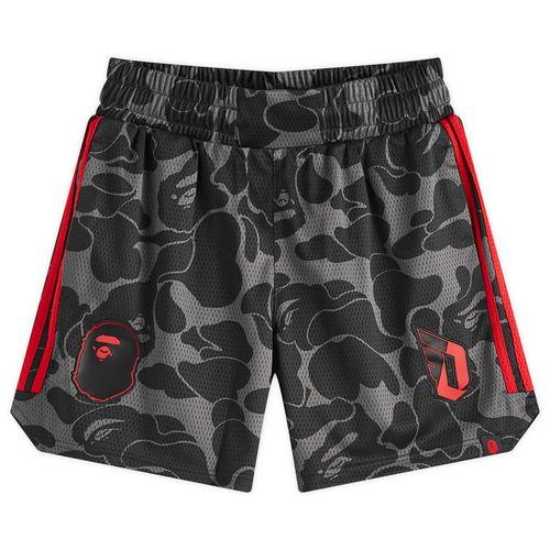 Bape X Dame 9 Short in Carbon