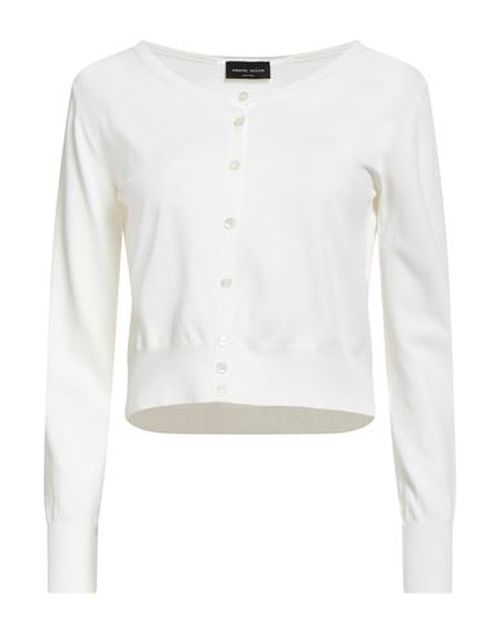 Woman Cardigan White Size S Viscose, Polyester