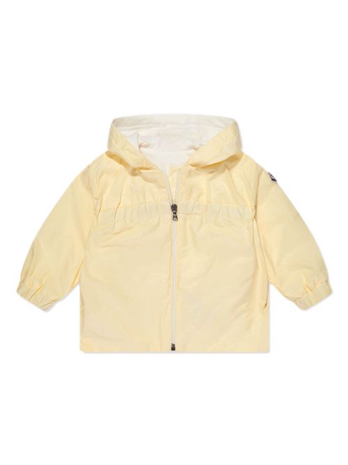 Cotton hooded raincoat - Yellow