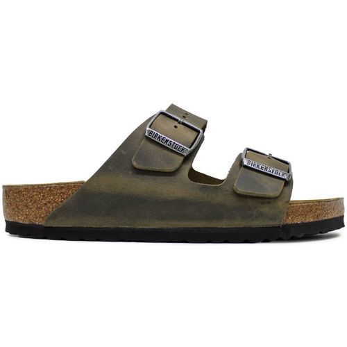 Birkenstock Arizona Oiled Leather Unisex Slide Sandals