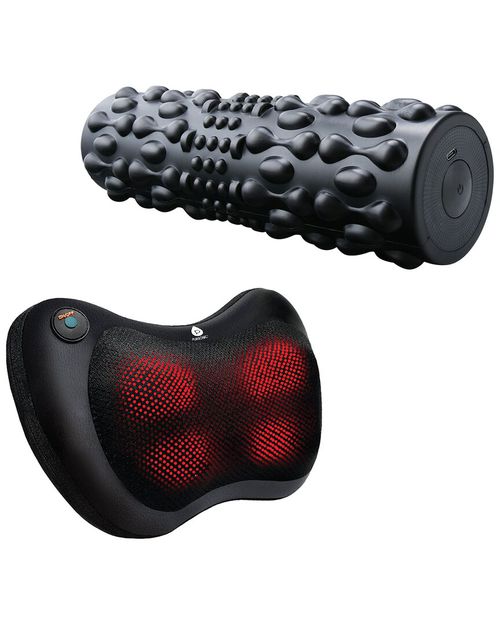 Vibrating Foam Roller & Shiatsu Heated Massager
