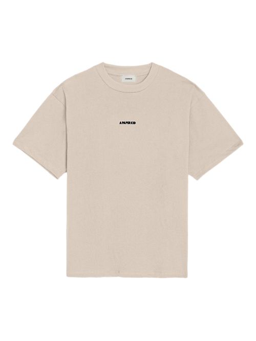 A Paper Kid logo-print T-shirt - Neutrals