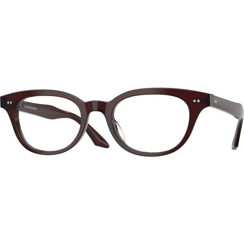 Oliver Peoples Unisex Oliver Peoples OV5618U MADELON 1817 Optical frames Acetate Brown Transparent Geometric Norma