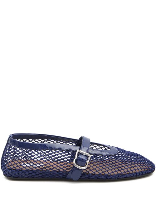 Fishnet Ballet Flats