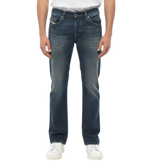 Blue Mid Rise Jeans