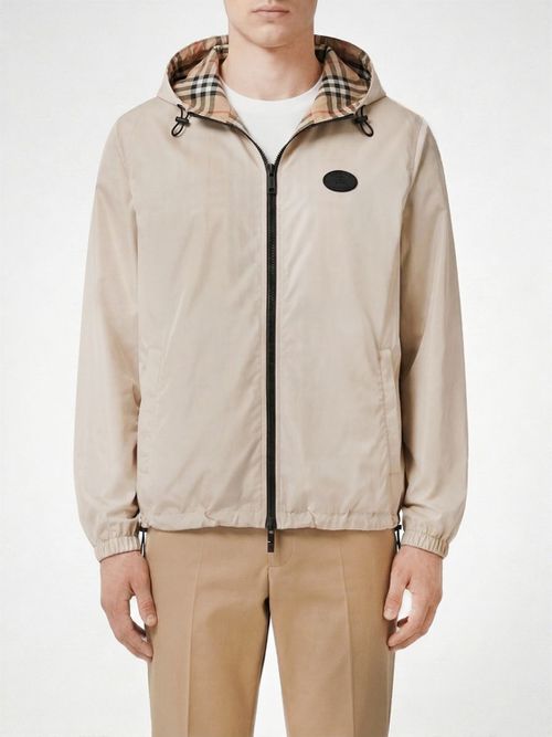 Coat Men color Beige