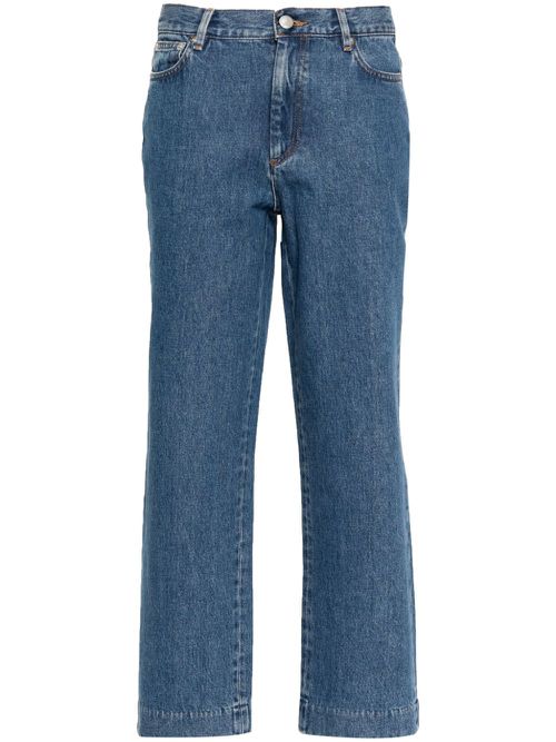 New Sailor high-rise straight-leg jeans - Blue