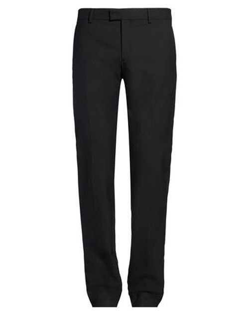 Man Pants Black Size 40 Polyester, Virgin Wool, Elastane