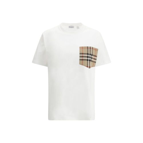 Archive Check Pocket T-Shirt — White