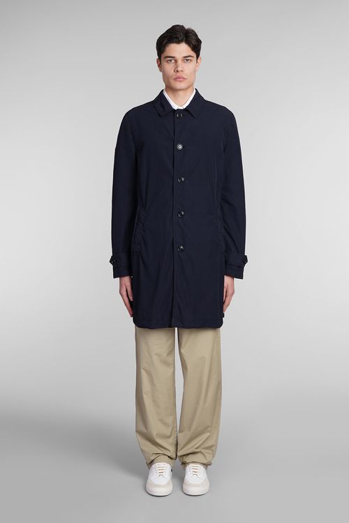 Impermeabile Lemon Coat In Blue Polyester