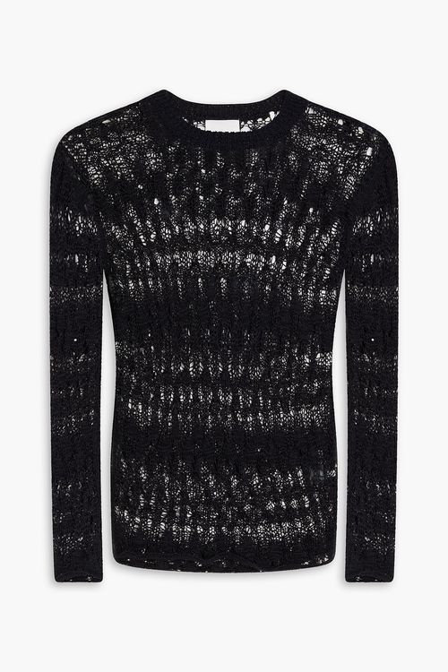 Cooper cotton-blend sweater - Black - M