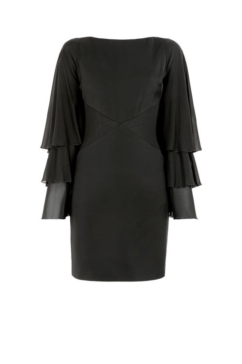 Open-back Panelled Minidress